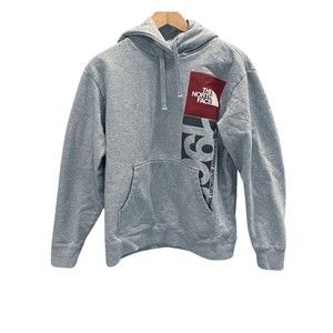 The North Face | Pullover Drawstring Gray Hoodie Men’s Size Large